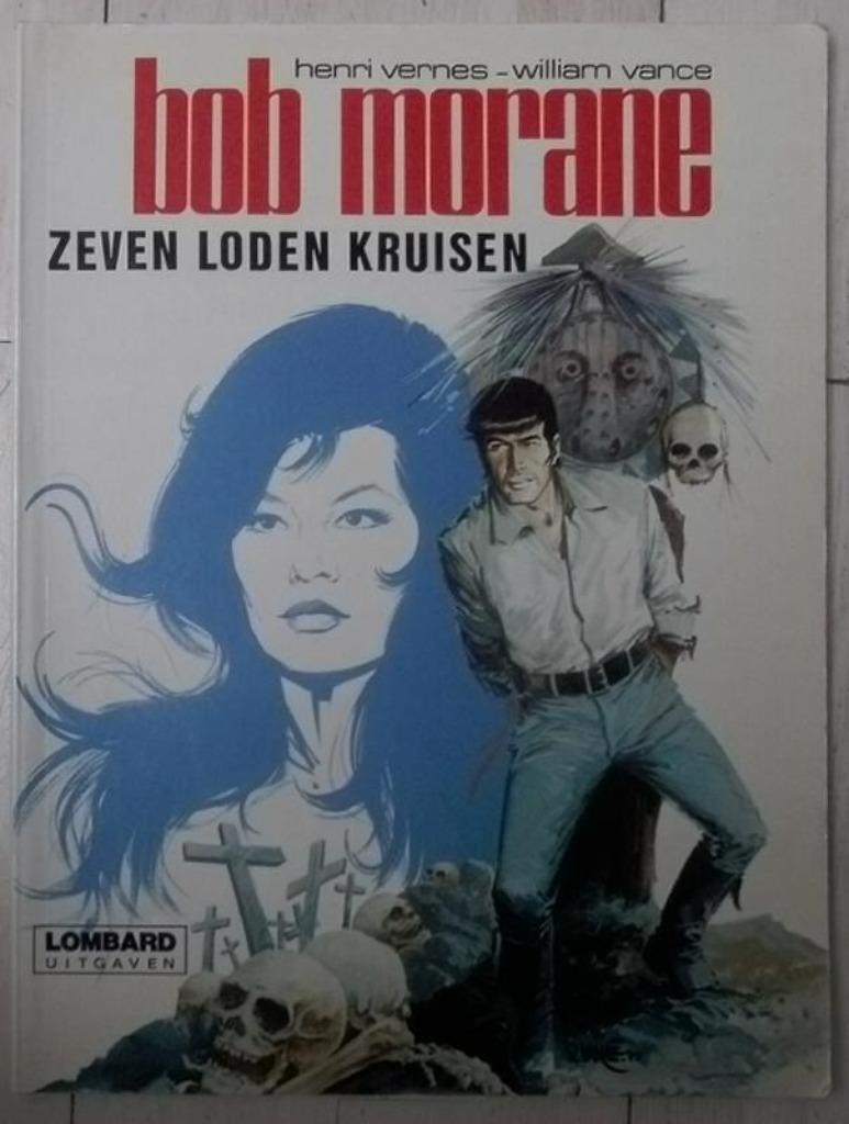 Bob Morane - Zeven loden kruisen, Ophalen of Verzenden