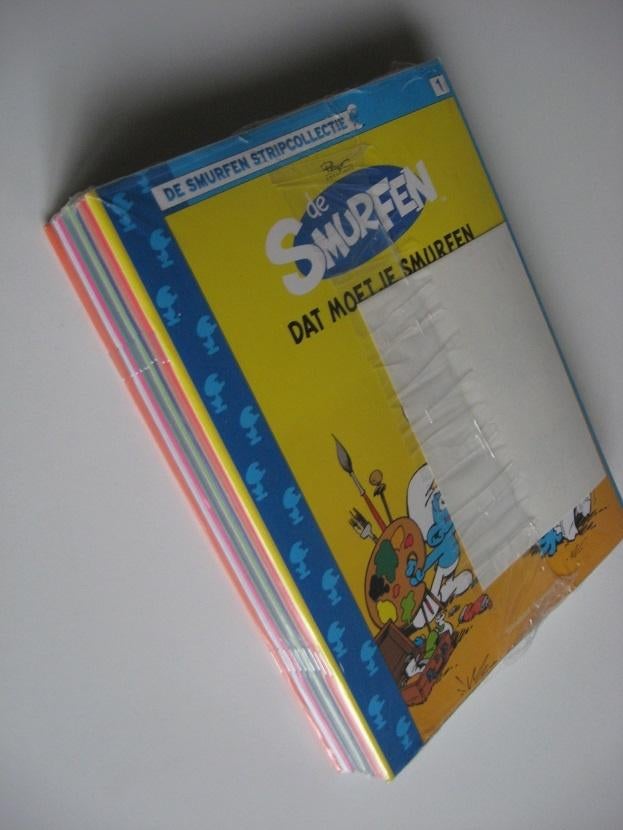 DE SMURFEN STRIPCOLLECTIE – 1 TOT 10 in PAKKET – SC - NIEUW, Peyo, Complete serie of reeks, Nieuw, Ophalen of Verzenden