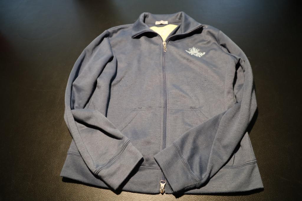 Blauwe vest met rits New Style L, Blauw, Maat 42/44 (L), Ophalen of Verzenden, Gedragen