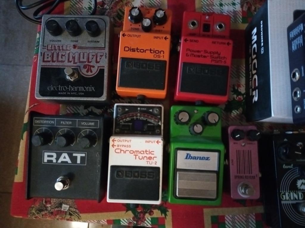 pedales effets, drummer, ampli, power supply, Musique & Instruments, Enlèvement, Comme neuf