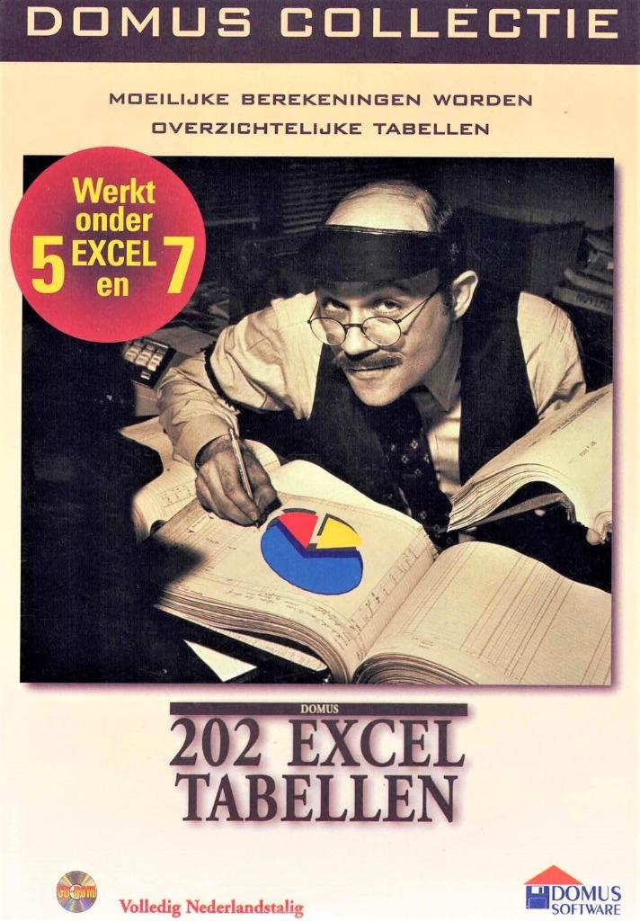 202 EXCEL tabellen voor al uw berekeningen - Domus - vintage, Ophalen of Verzenden, Nieuw, Windows