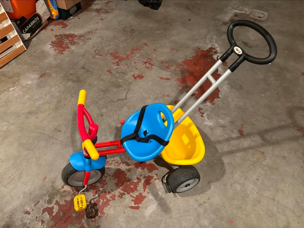 Tricycle SMOBY, Vélos & Vélomoteurs, Utilisé, Smoby, Tige de poussée