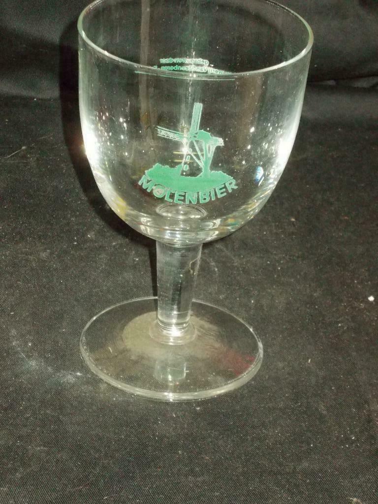 Bierglas.Molenbier.Brij Steenbrugge Ertvelde.D 122, Verzamelen, Biermerken, Ophalen of Verzenden, Gebruikt, Glas of Glazen, Overige merken