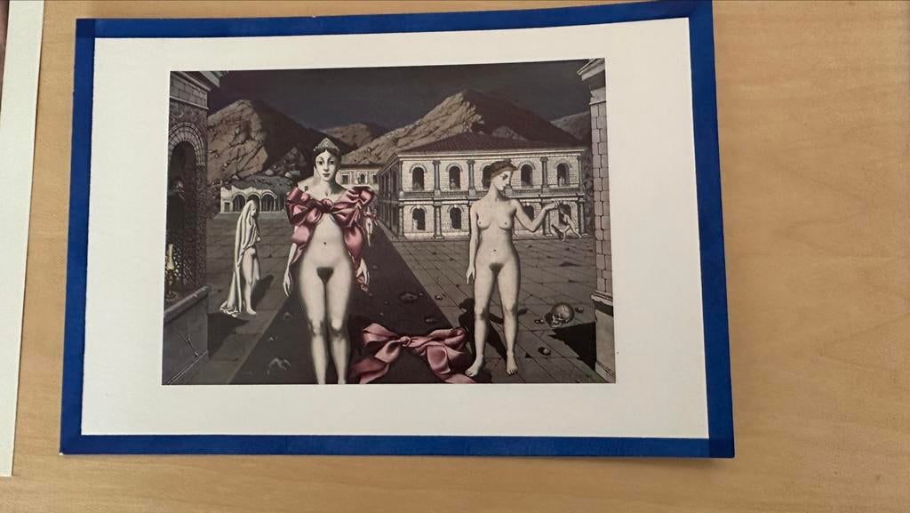 Paul Delvaux, Postzegels en Munten, Ophalen of Verzenden