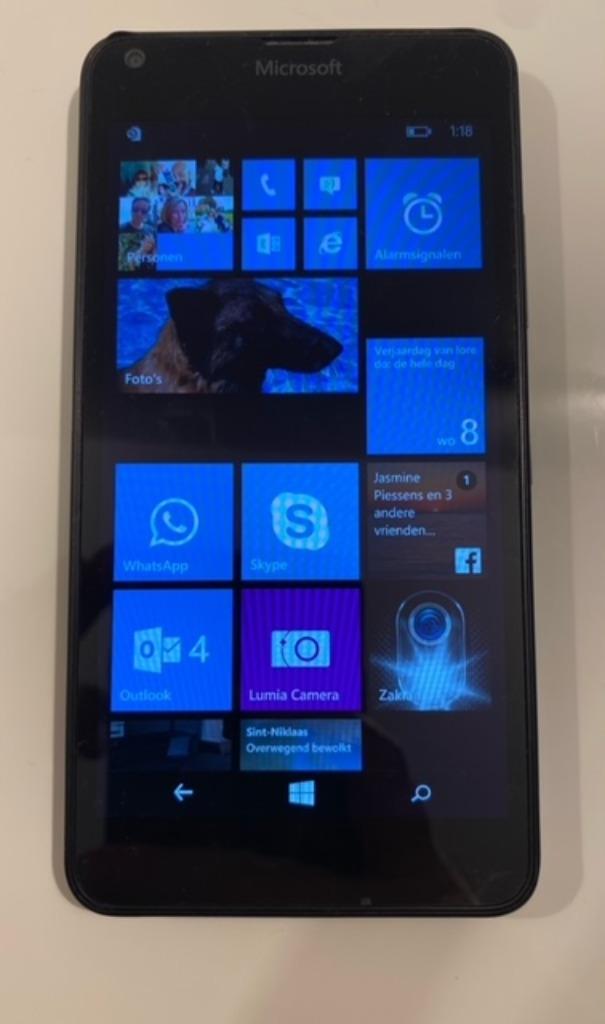 Microsoft Nokia Lumia 640, Telecommunicatie, Mobiele telefoons | Nokia, Zwart, Touchscreen, Ophalen of Verzenden, Zo goed als nieuw