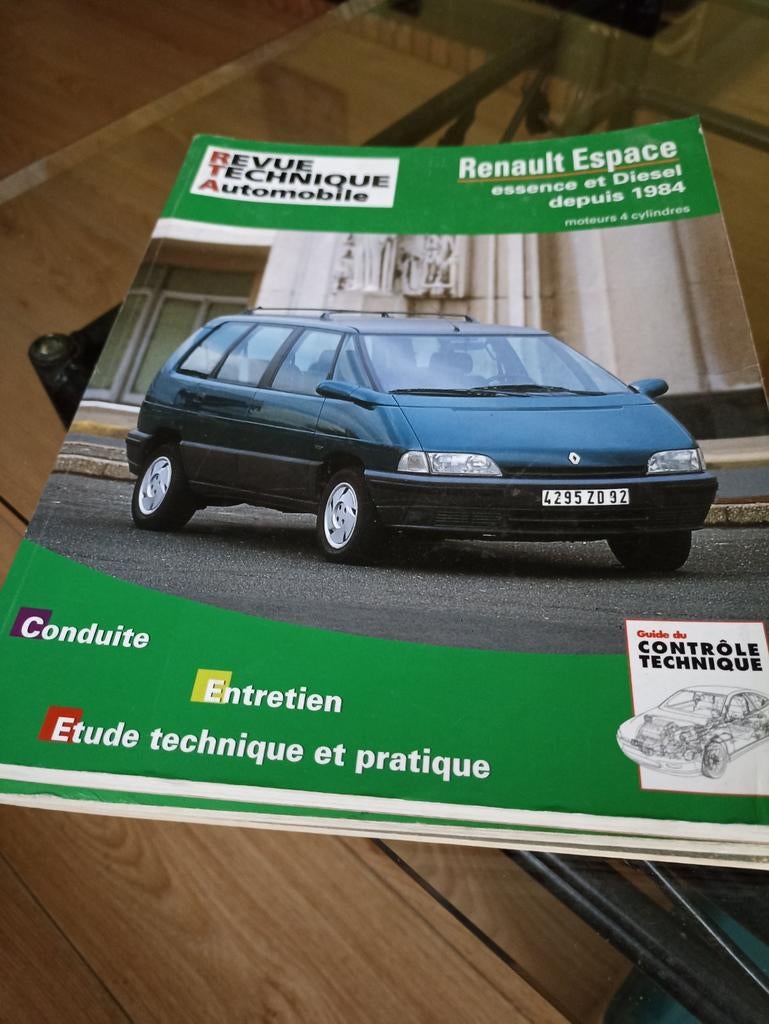 Revue technique automobile Renault espace, Enlèvement ou Envoi