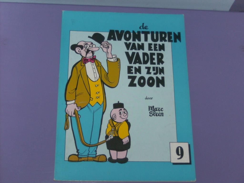 Oude strip: de avonturen van een vader en zijn zoon. (9), Boeken, Stripverhalen, Eén stripboek, Ophalen of Verzenden, Gelezen