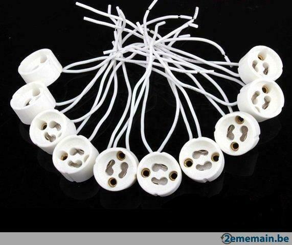Connecteurs / Sockets GU10 en céramique., Bricolage & Construction, Électricité & Câbles, Neuf, Autres types