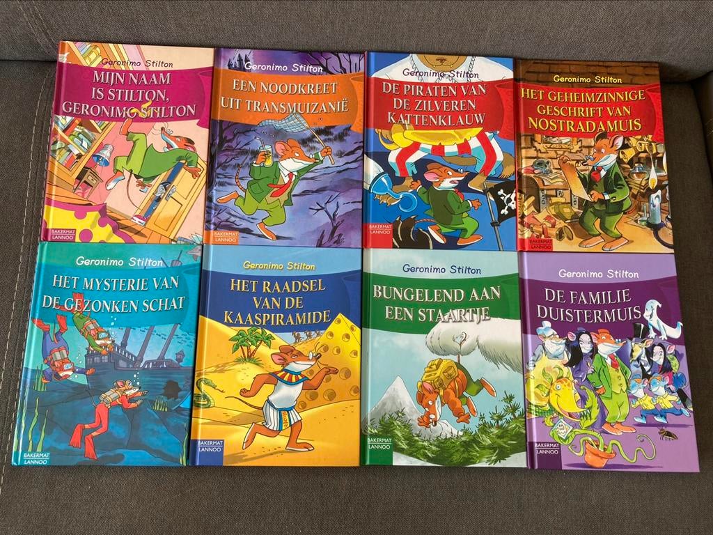 Nieuw 8 boeken Geronimo Stilton, Ophalen of Verzenden, Nieuw, Fictie algemeen
