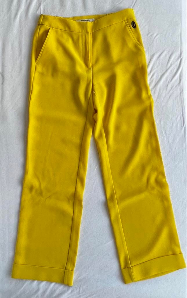 Dame Blanche Anvers broek geel XS, Kleding | Dames, Dame Blanche Anvers, Geel, Ophalen of Verzenden, Zo goed als nieuw