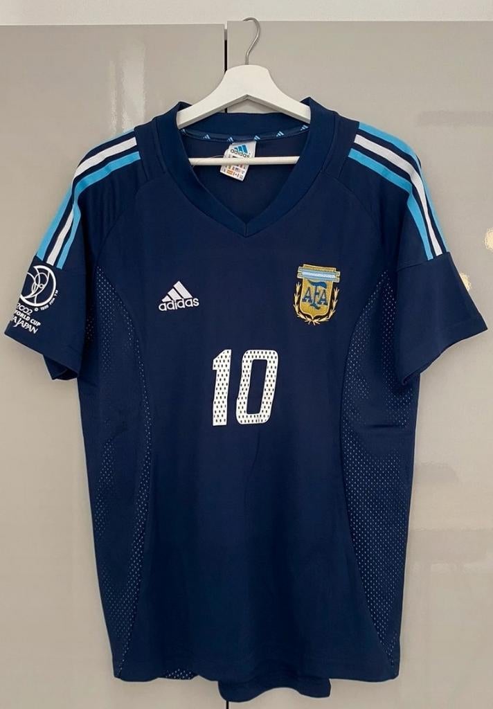 Argentinië Ortega Voetbalshirt WorldCup Orgineel 2002, Ophalen of Verzenden, Zo goed als nieuw