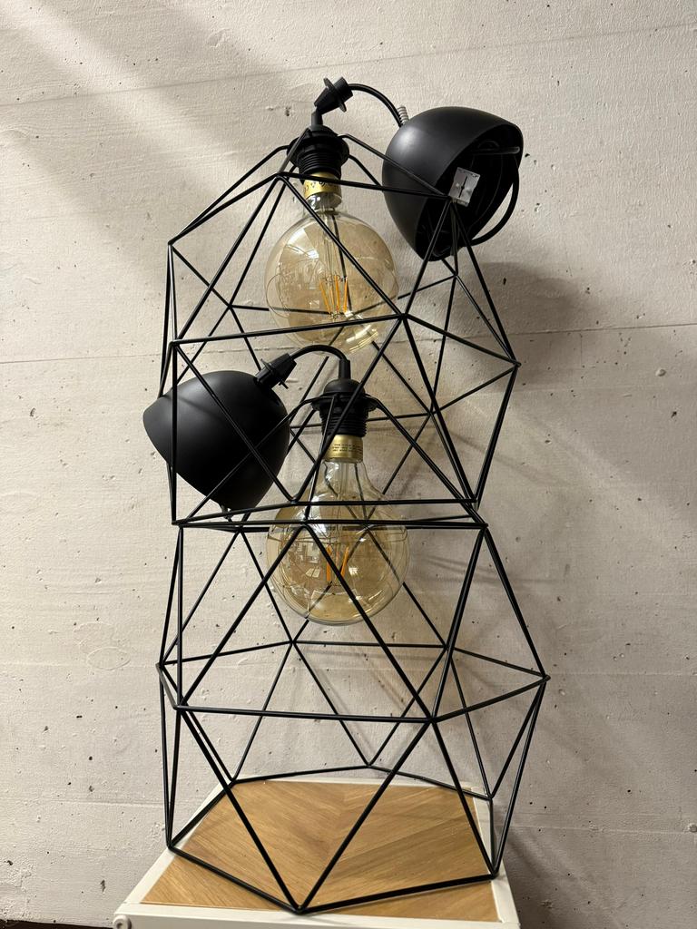 Abajour avec lampes, Ophalen, Zo goed als nieuw