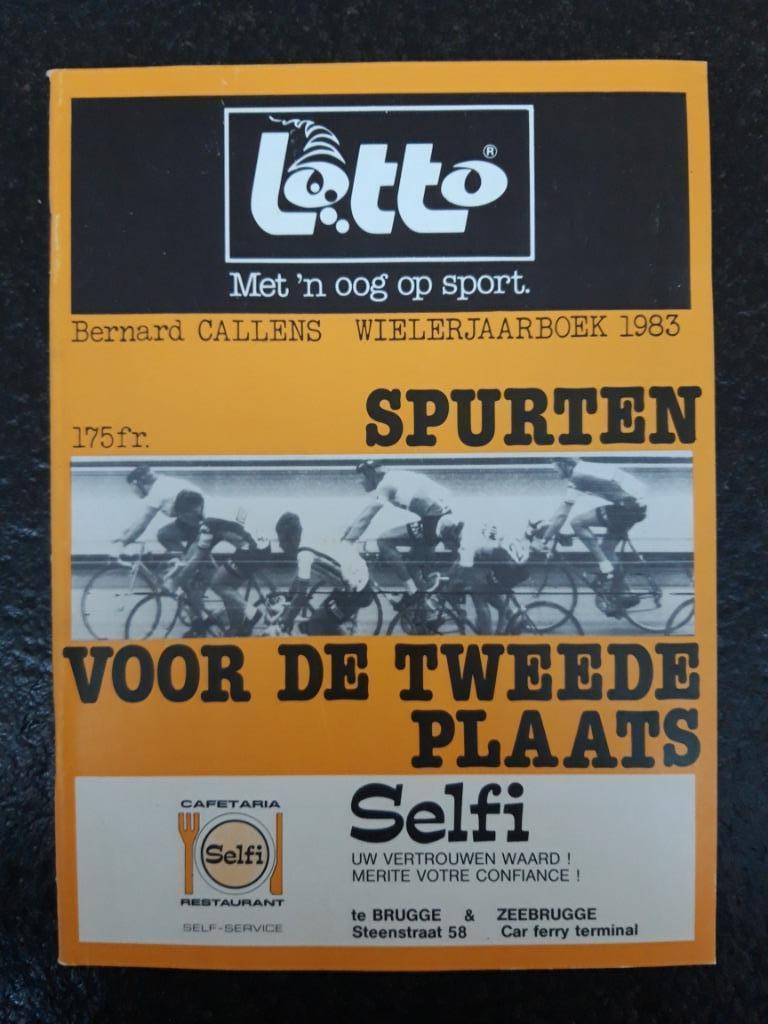 Annuaire cycliste 1983, Comme neuf, Envoi, Bernard Callens, Course à pied et Cyclisme