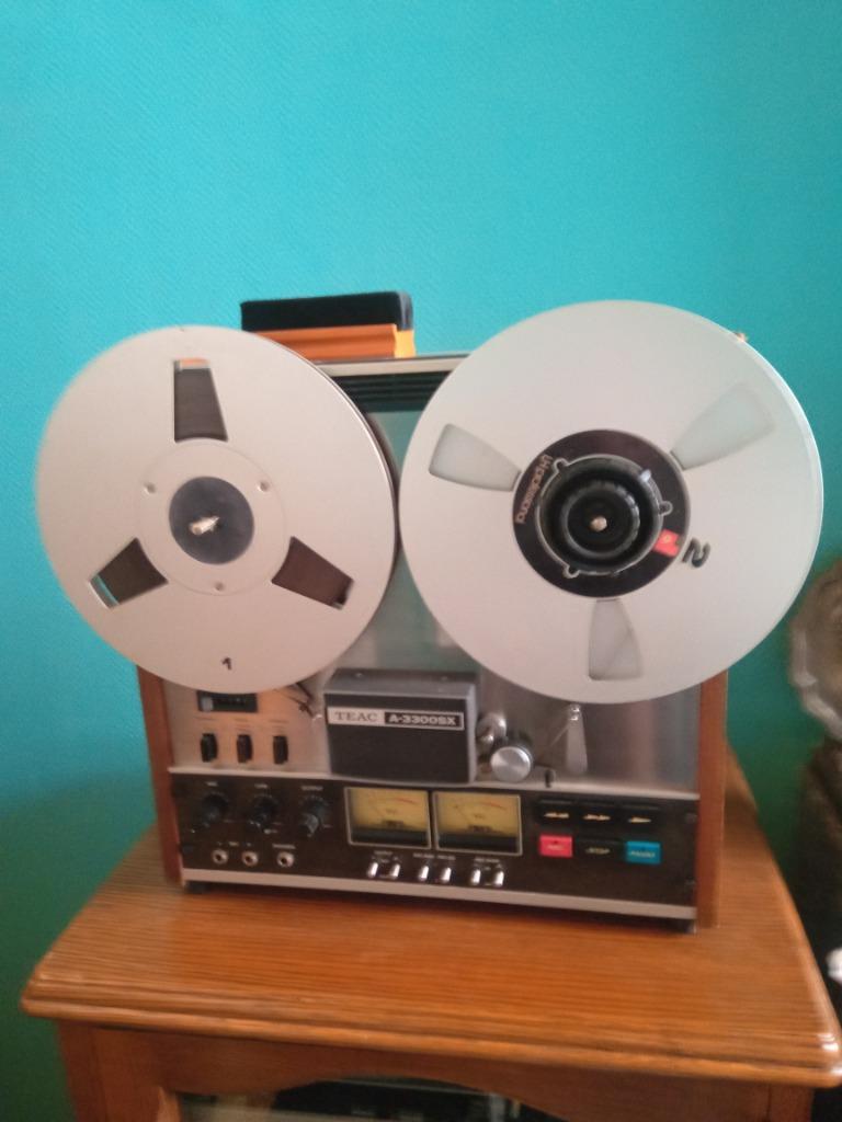 enregistreur a bande, TV, Hi-fi & Vidéo, Enregistreurs audio, Enlèvement, Magnétophone, Avec bandes