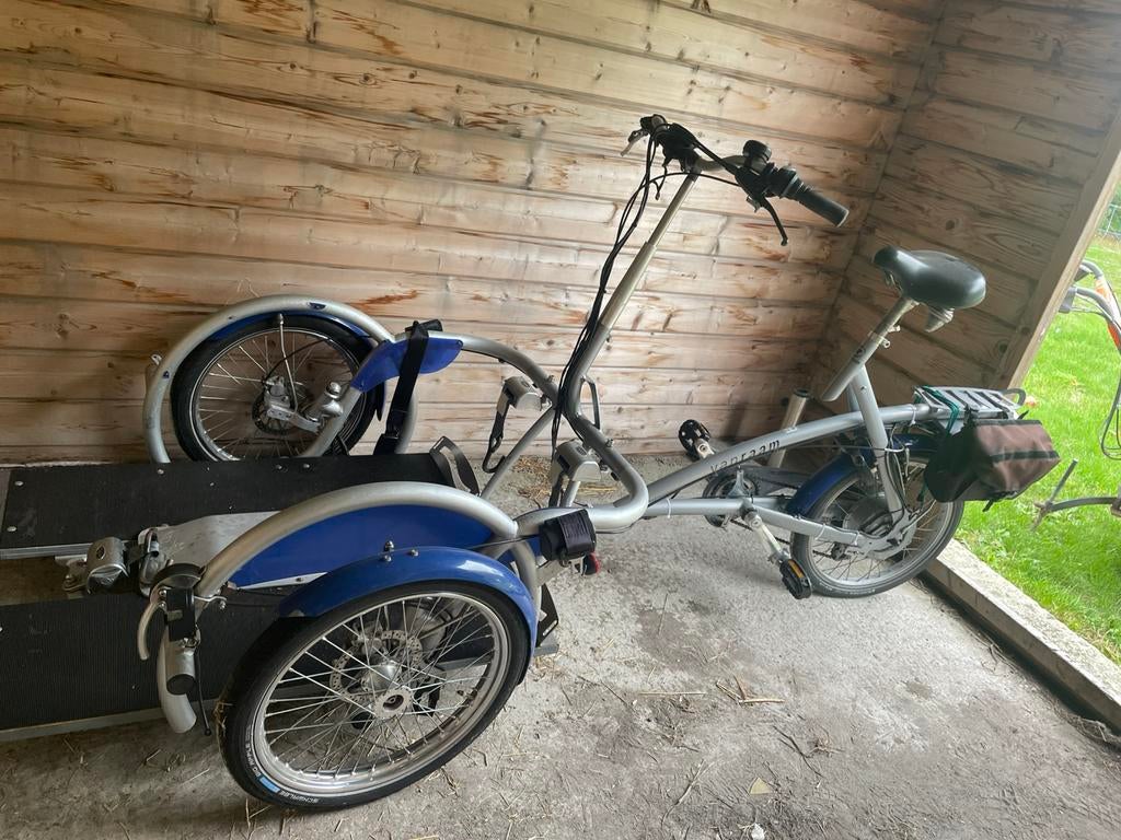 Tricycle vélo electrique pour pers en chaise roulante, Enlèvement, Utilisé