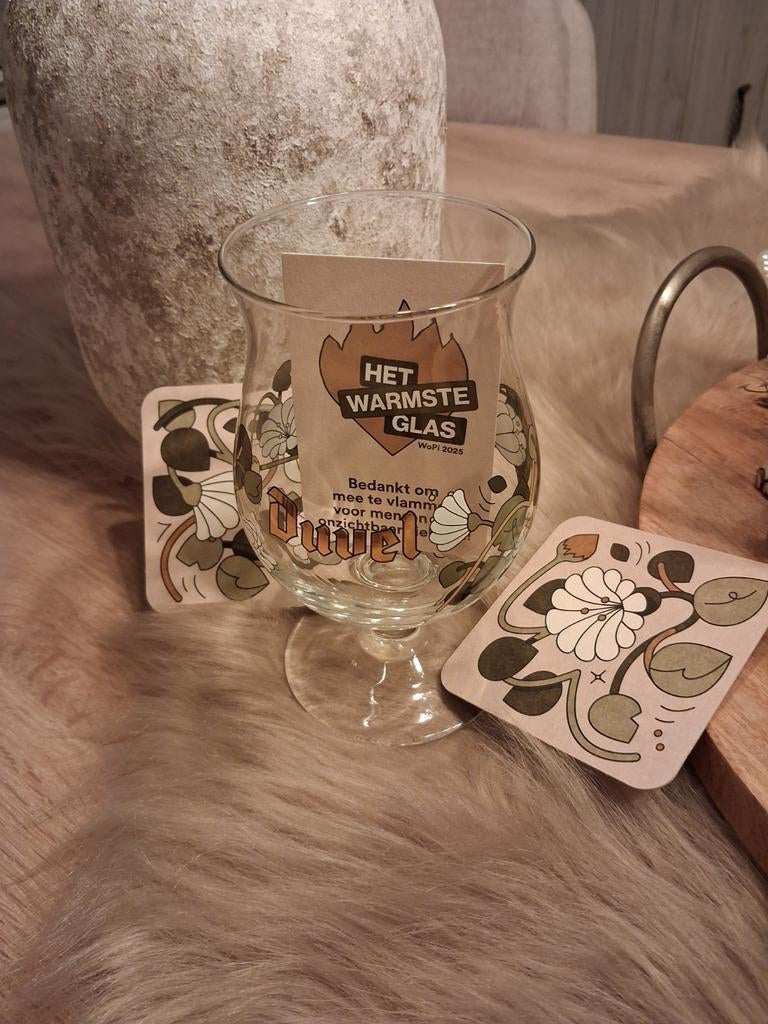 3e duvel en verre le plus chaud, Maison & Meubles, Enlèvement ou Envoi