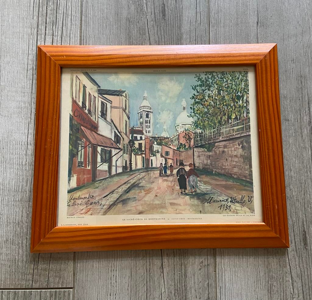 MAURICE UTRILLO - MONTMARTRE 1931, Enlèvement ou Envoi