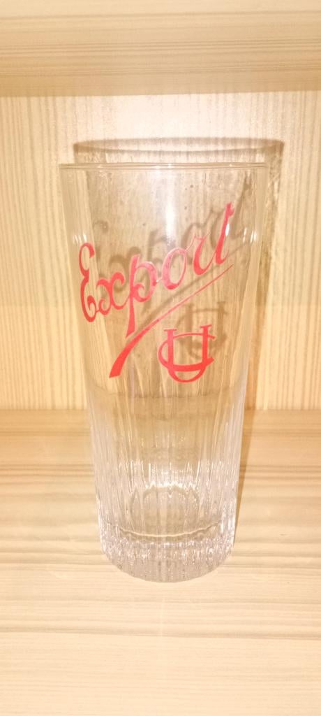 Brasserie bière ancien verre Export UC, Enlèvement ou Envoi, Utilisé, Verre ou Verres, Autres marques