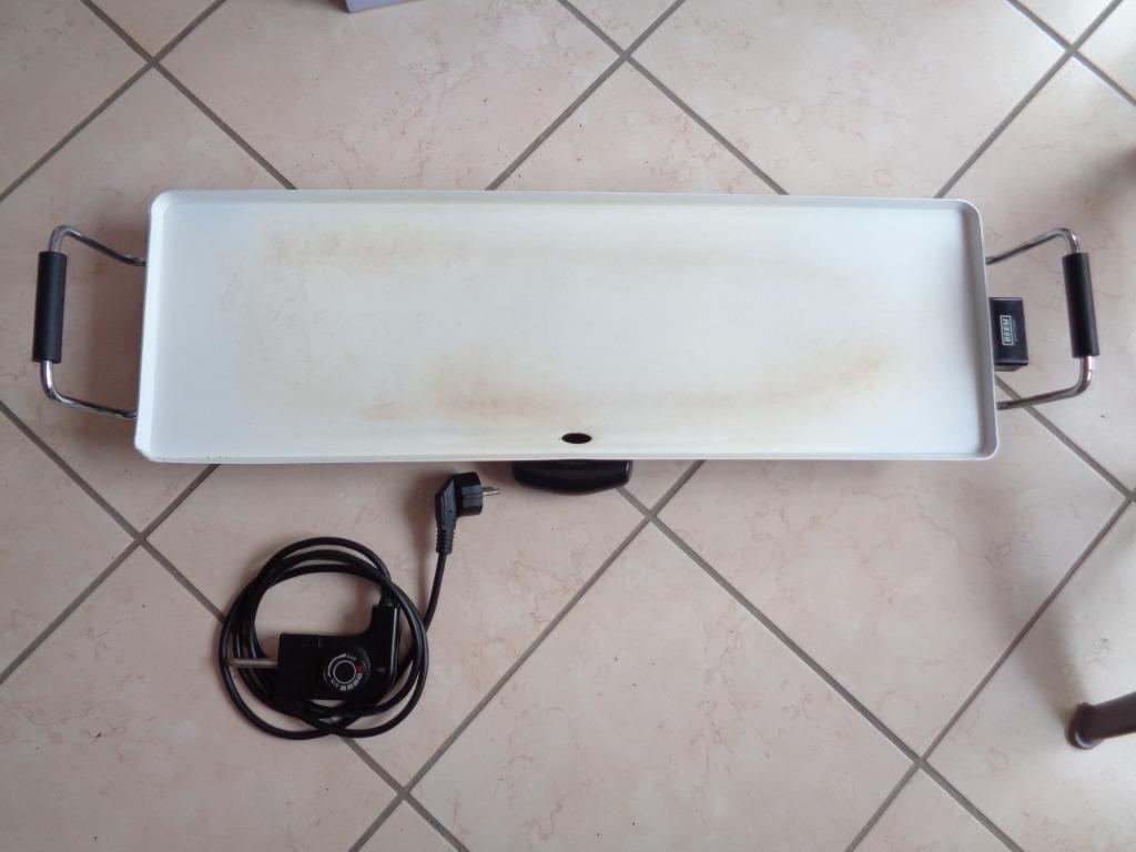 Plancha Electrique BEEM B36-001., Electroménager, Enlèvement ou Envoi, Utilisé, Gril de table