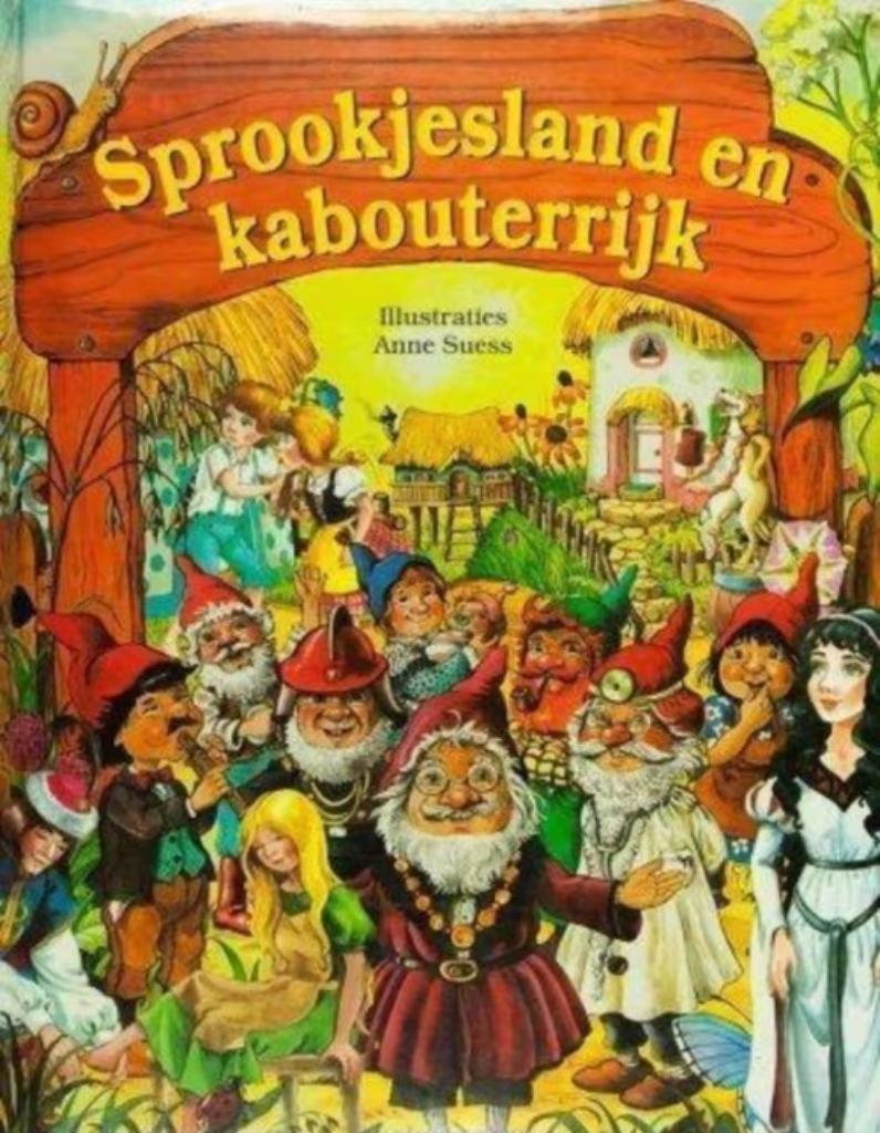 Sprookjesland  en kabouterrijk /  illustraties van Anne Sues, Boeken, Kinderboeken | Jeugd | onder 10 jaar, Zo goed als nieuw