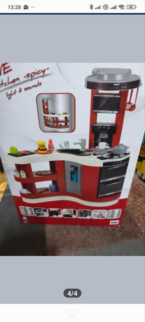 Speel keuken Miele nieuw, Ophalen, Kunststof, Speelkeuken