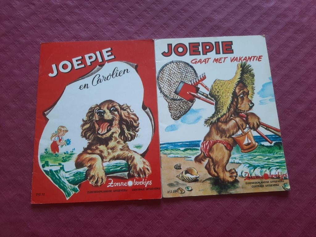 2 Vintage "Joepie" boekjes, populair jaren 60'/70', Boeken, Ophalen of Verzenden, Gelezen