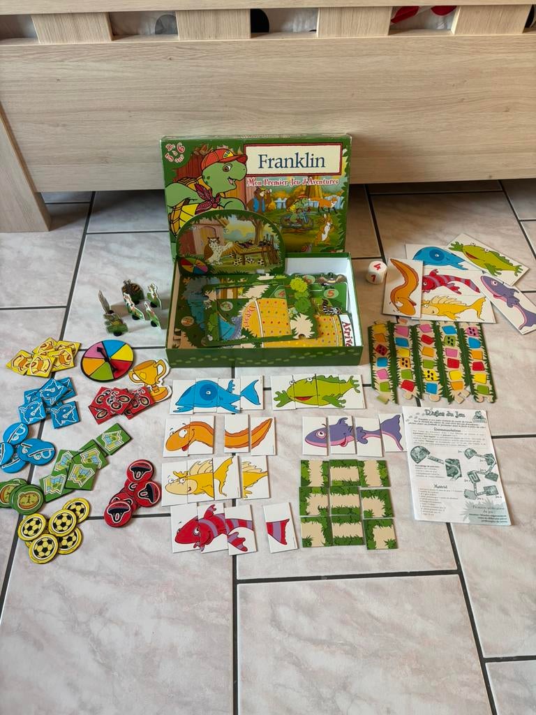 Franklin bordspel, Ophalen, Zo goed als nieuw, TF1 games