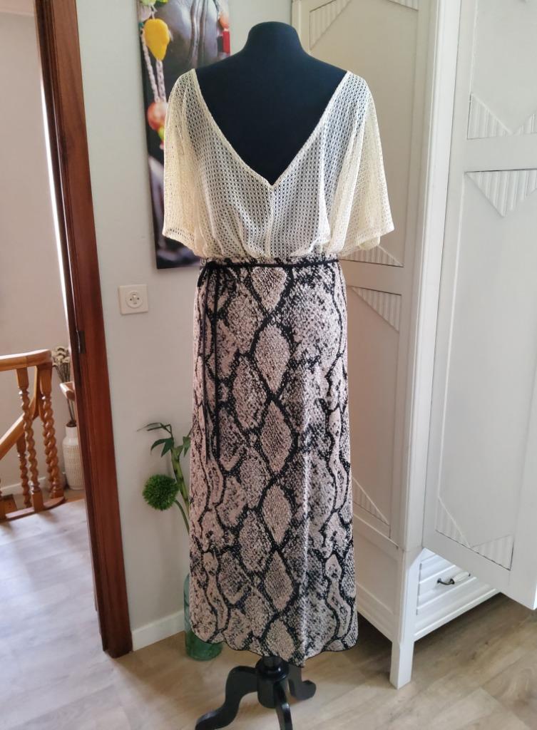 Rok overslagrok 'Zara' + net bloes 'Zara' maat one size, Kleding | Dames, Blouses en Tunieken, Maat 38/40 (M), Nieuw, Ophalen of Verzenden