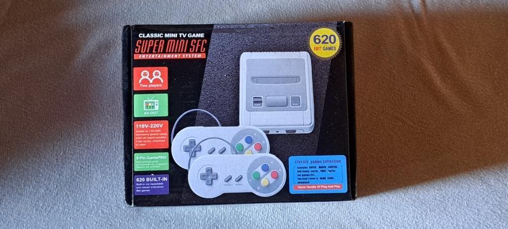 Super mini sfc 620 built-in games, Games en Spelcomputers, Spelcomputers | Nintendo Super NES, Ophalen of Verzenden