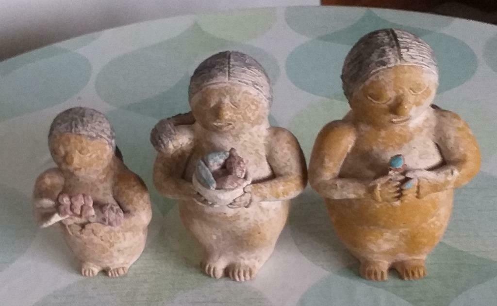 beeldjes in aardewerk, Ophalen, Zo goed als nieuw