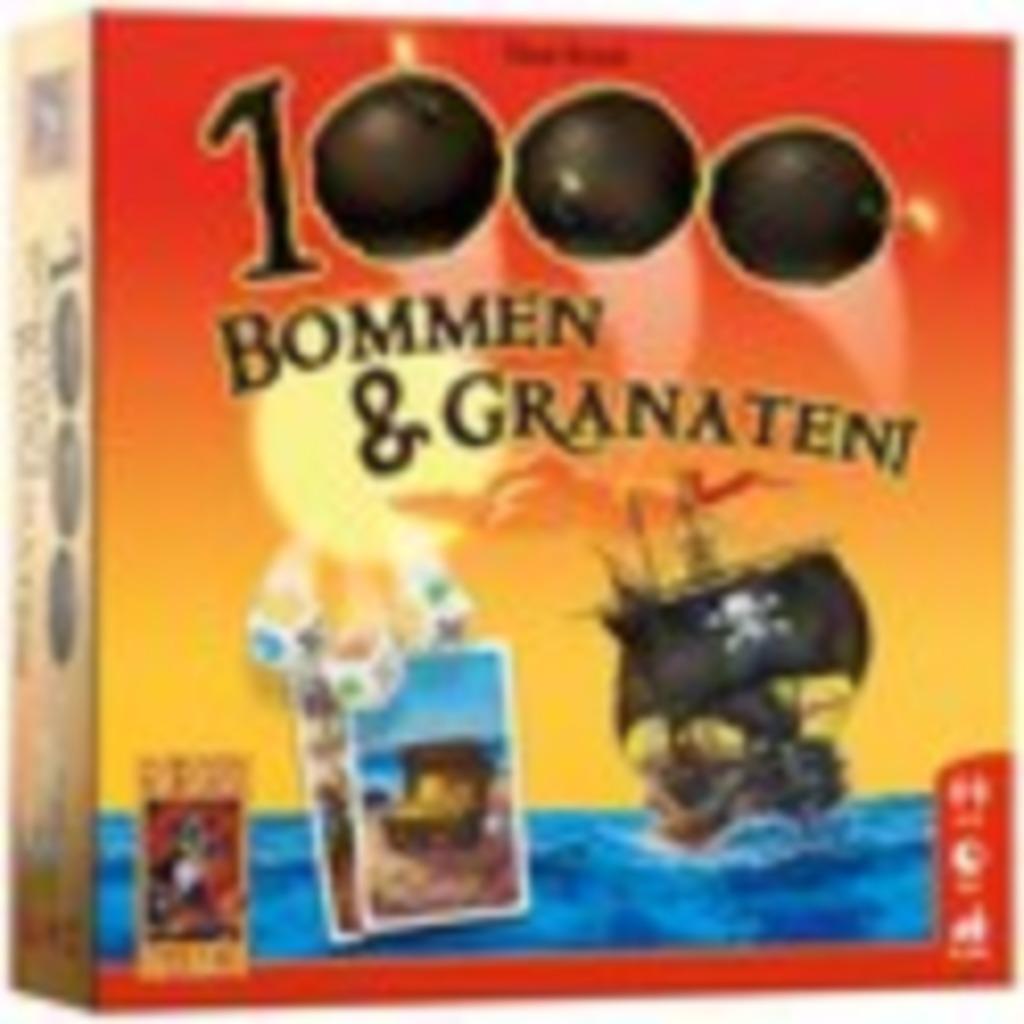 1000 bommen & granaten - Dobbelspel van 999 games, Vijf spelers of meer, Ophalen of Verzenden, Nieuw, 999 Games