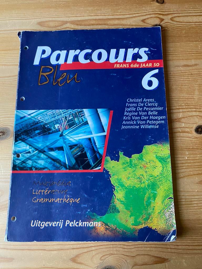 Parcours bleu 6, Boeken, Frans, ASO, Christel Arens , Frans Declercq, Ophalen