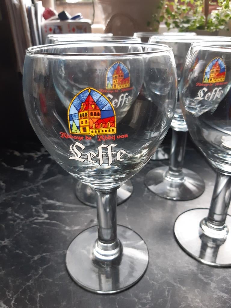 Leffeglazen 33 cl, Ophalen of Verzenden, Zo goed als nieuw