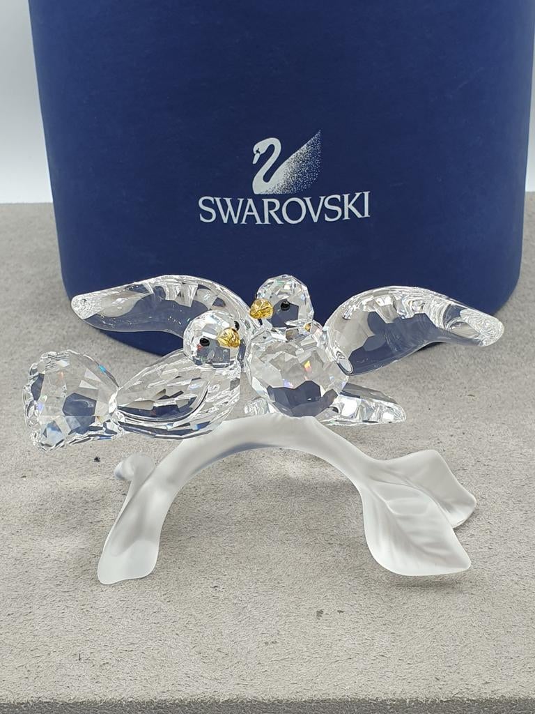Swarovski Tortelduifjes., Enlèvement ou Envoi, Comme neuf