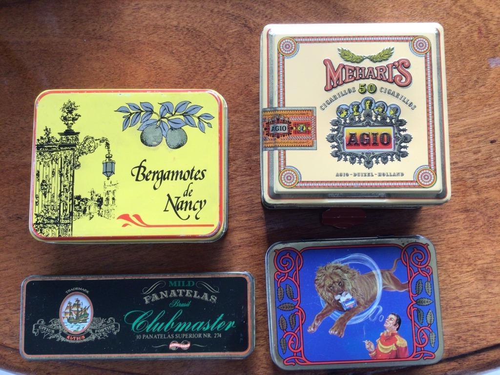 blikken doosjes vintage, Ophalen of Verzenden, Gebruikt