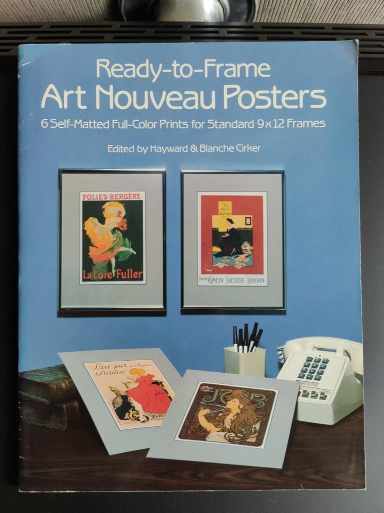 Ready to frame Art Nouveau Posters, Ophalen of Verzenden, Zo goed als nieuw