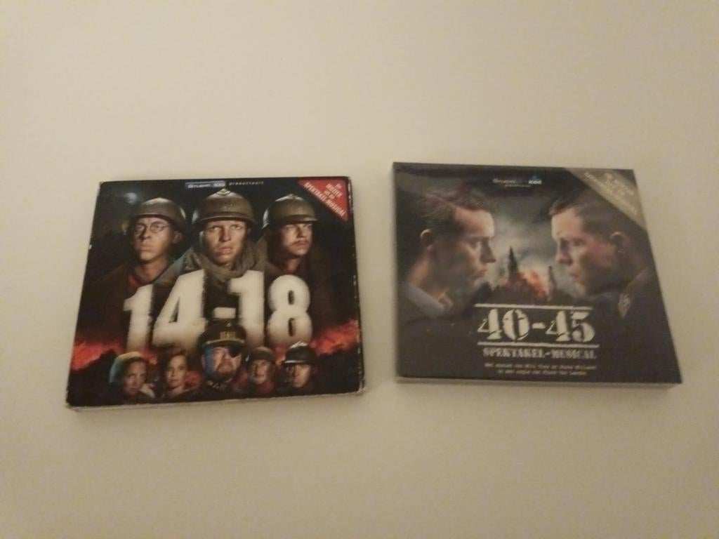 Cd studio 100 musical 14-18 en 40-45, Ophalen of Verzenden