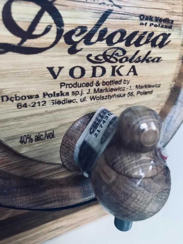 tonneaux  en bois (vodka ), Ophalen