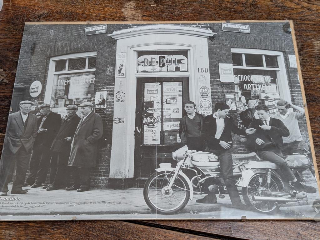 Ingekaderde foto uit Bromfiets magazine, Enlèvement, Utilisé