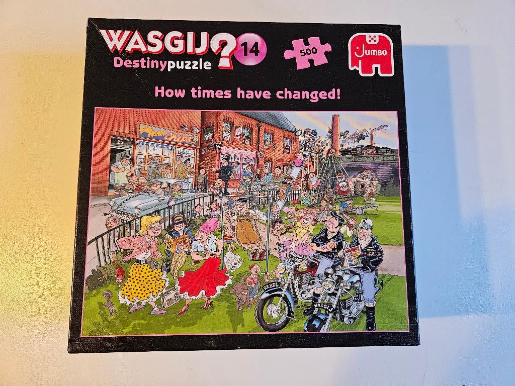 Puzzel Jumbo 500 stukjes Wasgij destiny 14, Ophalen of Verzenden, 500 t/m 1500 stukjes, Gebruikt, Legpuzzel