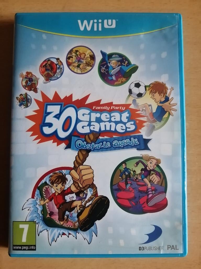 Wii U Family Party, 30 Great Games, Obstacle Arcade, Enlèvement ou Envoi
