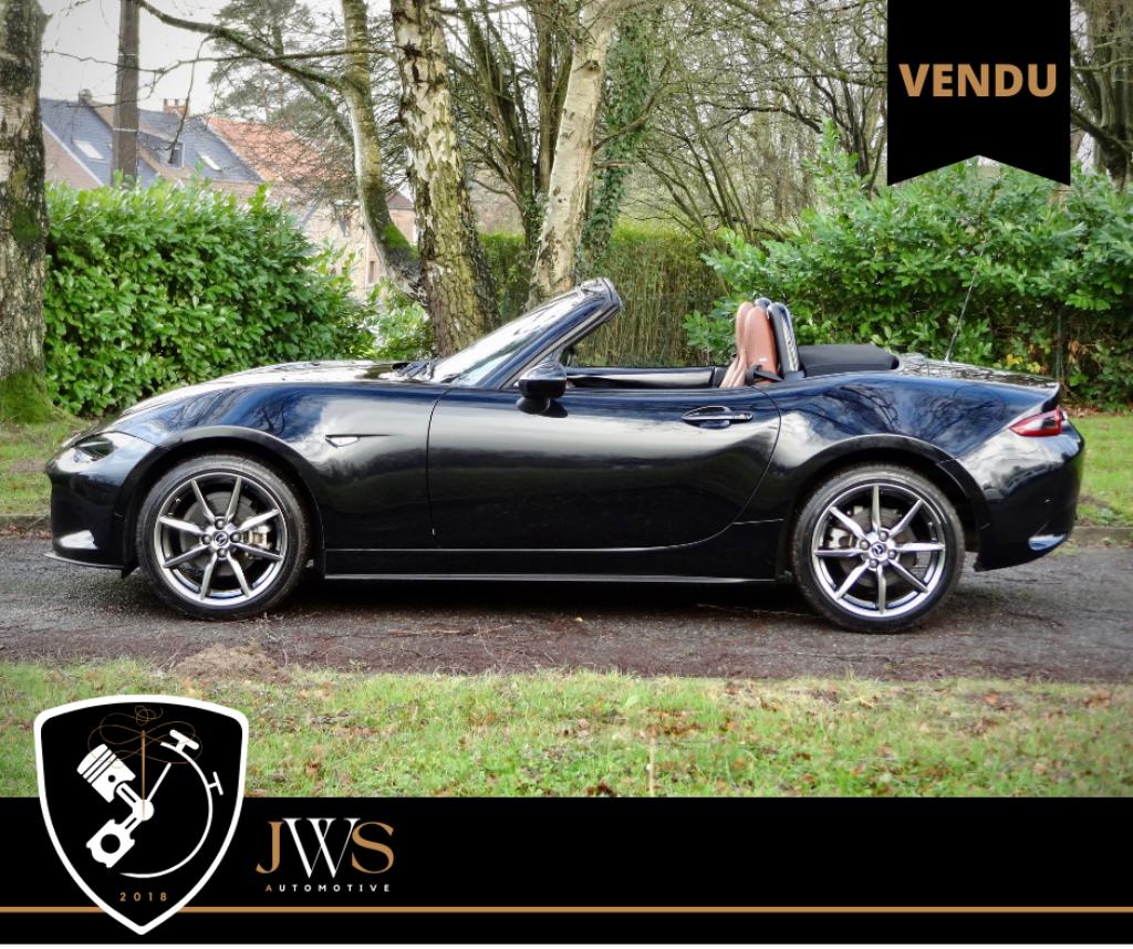 MX-5 2.0 184  ** VENDU **, Cuir, 1025 kg, Entreprise, Boîte manuelle