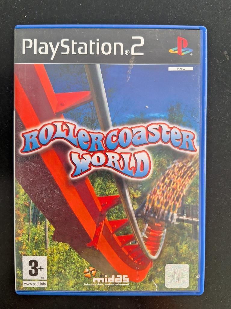 Sony Playstation 2 Game - Rollercoatser World, Games en Spelcomputers, Games | Sony PlayStation 2, Gebruikt, Ophalen of Verzenden