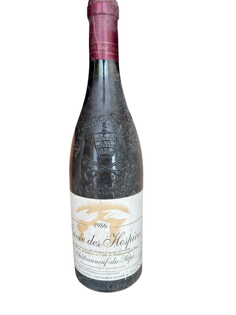 Châteauneuf-du-Pape 1986, Ophalen, Frankrijk, Zo goed als nieuw, Rode wijn