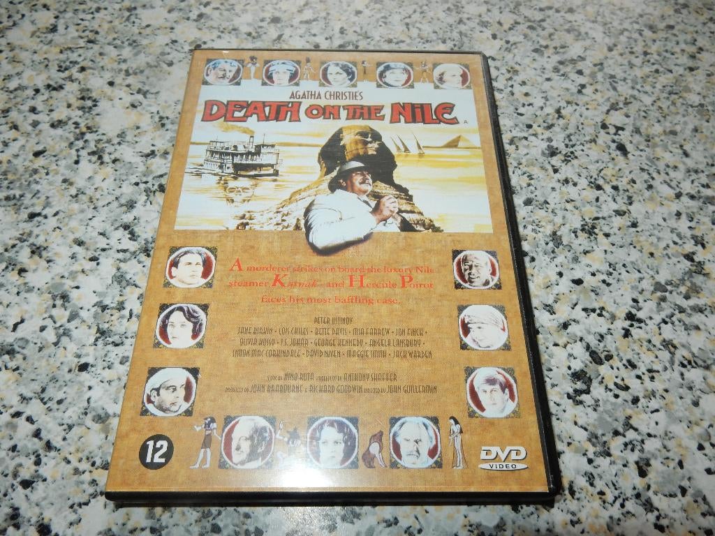 nr.2260- Dvd: Death on the nile - thriller, Cd's en Dvd's, Vanaf 16 jaar, Ophalen of Verzenden, Zo goed als nieuw, Thrillers en Misdaad