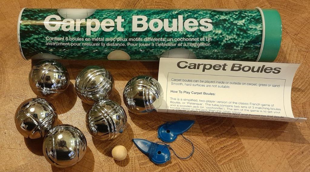 CARPET BOULES mini-petanquespel voor binnen, Ophalen of Verzenden, Nieuw