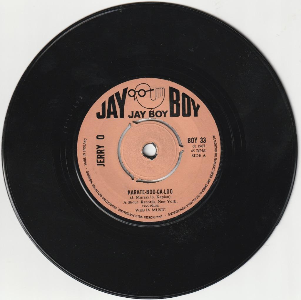 Jerry O Karate Boo - Ga - Loo - The Pearl Uk Made, Ophalen of Verzenden, Gebruikt, Overige formaten, Soul of Nu Soul