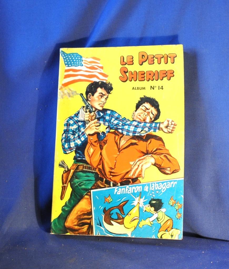 reliure de 8 hebdomadaires le petit sheriff 1955 (x2035), Ophalen of Verzenden, Gelezen, Overige typen