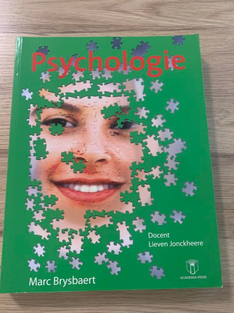 Marc Brysbaert - Psychologie, Boeken, Ophalen of Verzenden, Marc Brysbaert