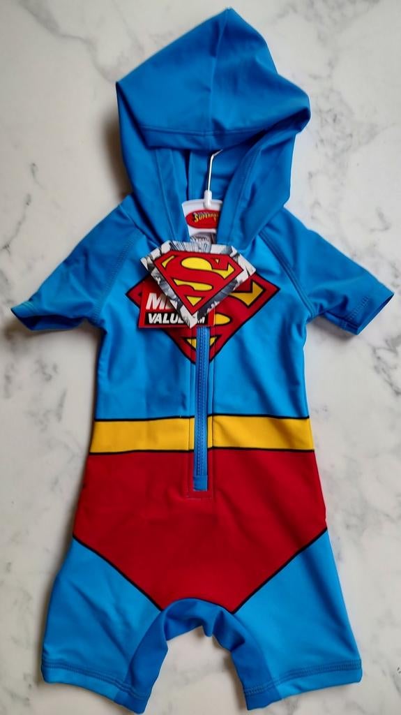 Superman outfit, Collections, Personnages de BD, Enlèvement ou Envoi, Super héros, Neuf, Vêtements